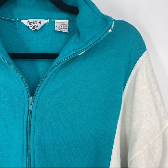 Champions choice vintage sweater zip up size large - Picture 7 of 12